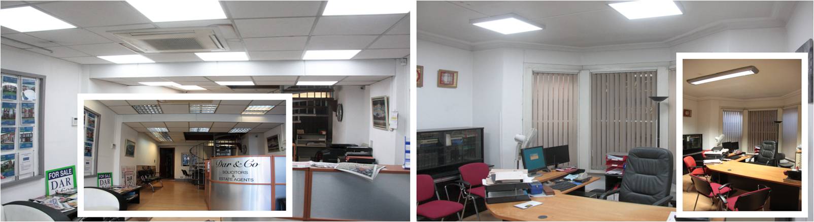 LED Distribution | Projects | Office (DAR&Co Solicitors) | Manchester, England