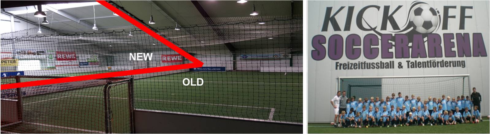 LED Distribution | Projects | Soccer Hall (KickOff Arena) | Braunschweig, Germany