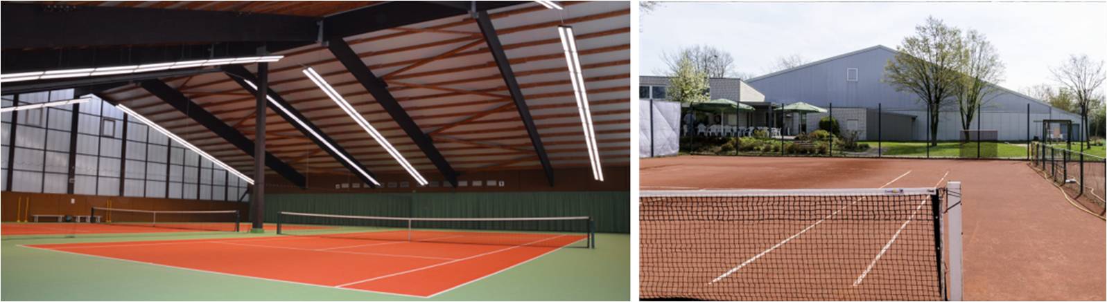 LED Distribution | Projects | Indoor Tennis Center (TC Havixbeck e.V.) | Havixbeck, Germany